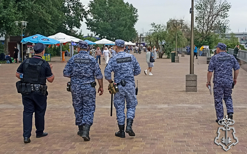 В ДОНСКОЙ СТОЛИЦЕ СОТРУДНИКИ ВНЕВЕДОМСТВЕННОЙ ОХРАНЫ ОБЕСПЕЧИЛИ БЕЗОПАСНОСТЬ ПРАЗДНОВАНИЯ «ДНЯ МОЛОДЕЖИ»