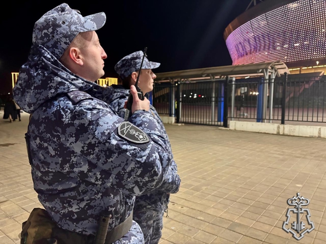 В РОСТОВЕ-НА-ДОНУ МАТЧ РПЛ ПРОШЕЛ ПОД ОХРАНОЙ РОСГВАРДИИ