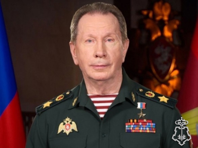 ДИРЕКТОР РОСГВАРДИИ ГЕРОЙ РОССИИ ГЕНЕРАЛ АРМИИ ВИКТОР ЗОЛОТОВ ПОЗДРАВИЛ ЛИЧНЫЙ СОСТАВ ВЕДОМСТВА С НАСТУПАЮЩИМ  НОВЫМ ГОДОМ