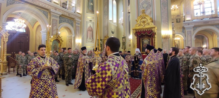 СОТРУДНИКИ ВНЕВЕДОМСТВЕННОЙ ОХРАНЫ РОСТОВСКОЙ ОБЛАСТИ ПРИНЯЛИ УЧАСТИЕ ВО ВСЕРОССИЙСКОЙ ДУХОВНОЙ АКЦИИ ДЛЯ РОСГВАРДЕЙЦЕВ