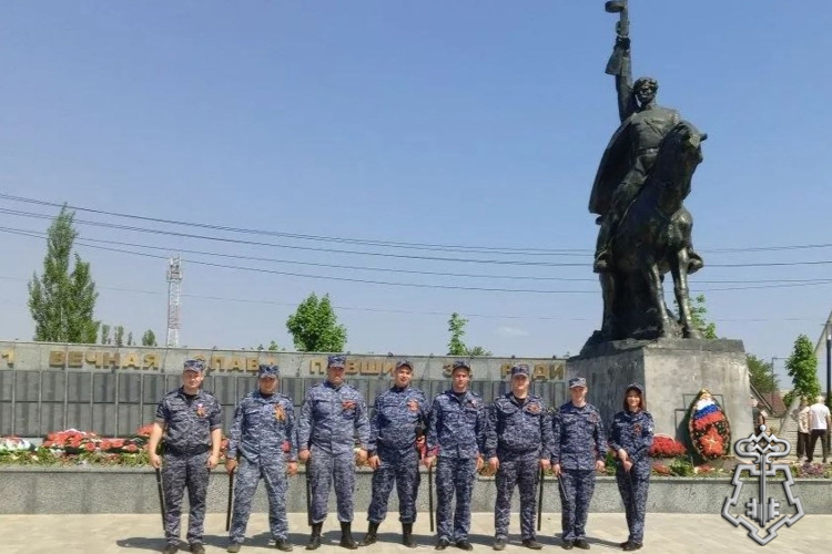 В РОСТОВСКОЙ ОБЛАСТИ СОТРУДНИКИ ВНЕВЕДОМСТВЕННОЙ ОХРАНЫ РОСГВАРДИИ ПРОВЕЛИ МЕРОПРИЯТИЯ 81-Й ГОДОВЩИНЫ ПОБЕДЫ В ВЕЛИКОЙ ОТЕЧЕСТВЕННОЙ ВОЙНЕ