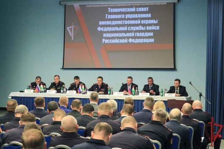  НАЧАЛЬНИК УПРАВЛЕНИЯ ВНЕВЕДОМСТВЕННОЙ ОХРАНЫ РОСТОВСКОЙ ОБЛАСТИ ПРИНЯЛ УЧАСТИЕ В ЗАСЕДАНИИ ТЕХНИЧЕСКОГО СОВЕТА ГУВО РОСГВАРДИИ