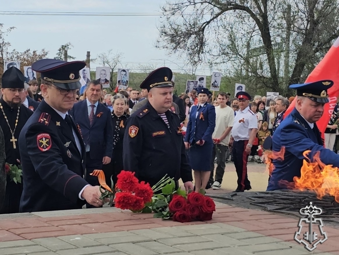 В РОСТОВСКОЙ ОБЛАСТИ СОТРУДНИКИ ВНЕВЕДОМСТВЕННОЙ ОХРАНЫ РОСГВАРДИИ ПРОВЕЛИ МЕРОПРИЯТИЯ 81-Й ГОДОВЩИНЫ ПОБЕДЫ В ВЕЛИКОЙ ОТЕЧЕСТВЕННОЙ ВОЙНЕ